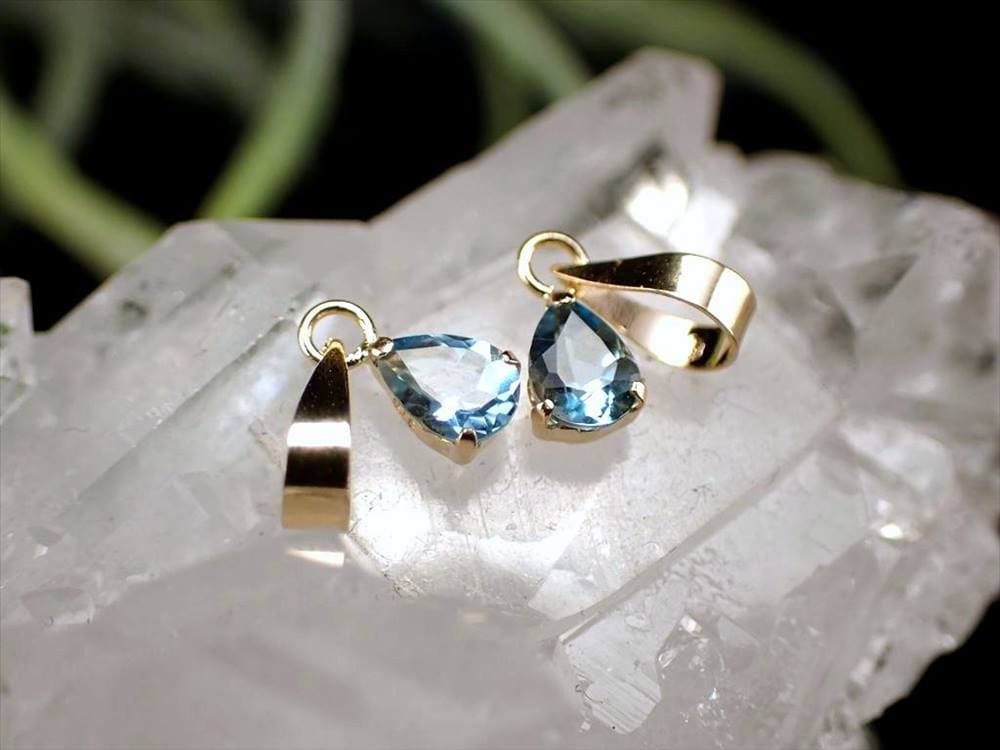 サンタマリアアクアマリン アクアマリン 18K 18金 ペンダントトップ