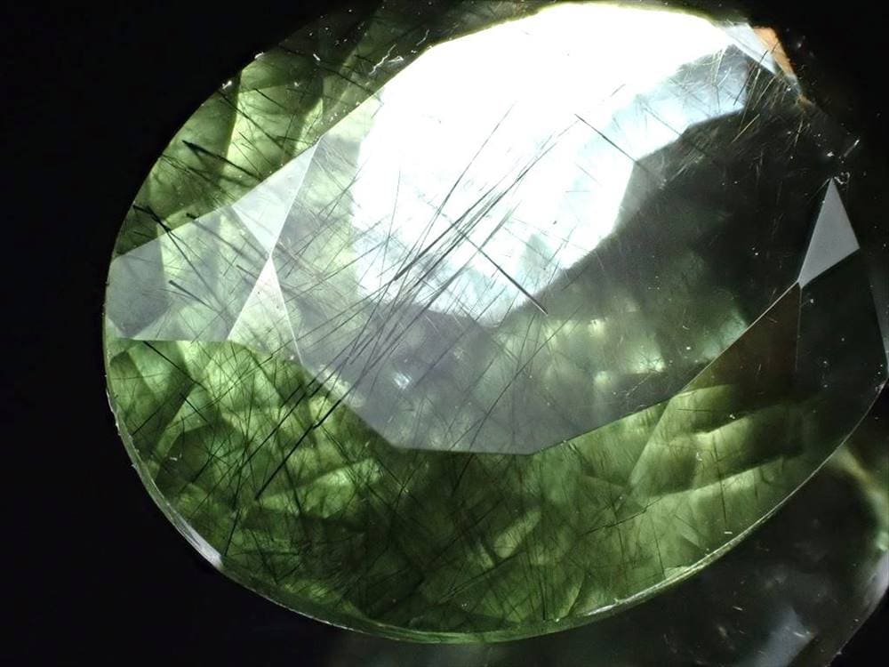 ペリドット ルース ルチルペリドット ルドウィジャイトインペリドット ハワイアンダイヤモンド