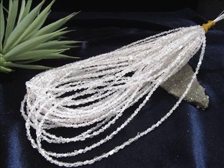 オイルインクォーツ 石油入り水晶 ブレスレット パキスタン産 ライモナイト