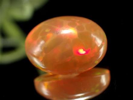 オパール 蛋白石 カボション ハニカムオパール 遊色