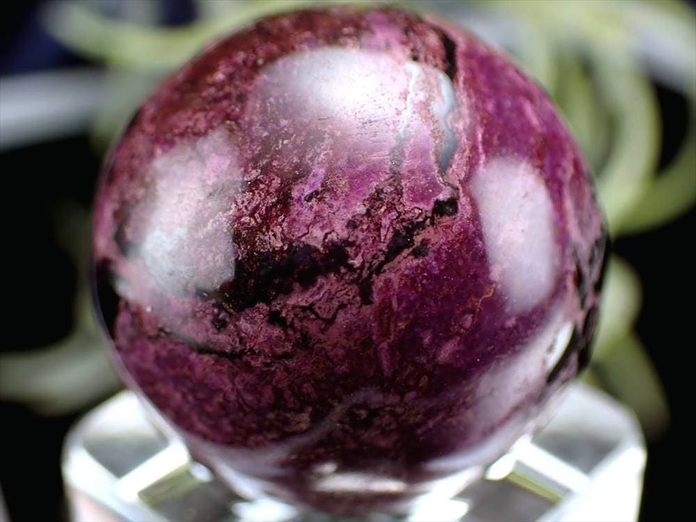 スギライト 杉石 丸玉 三大ヒーリングストーン スフィア