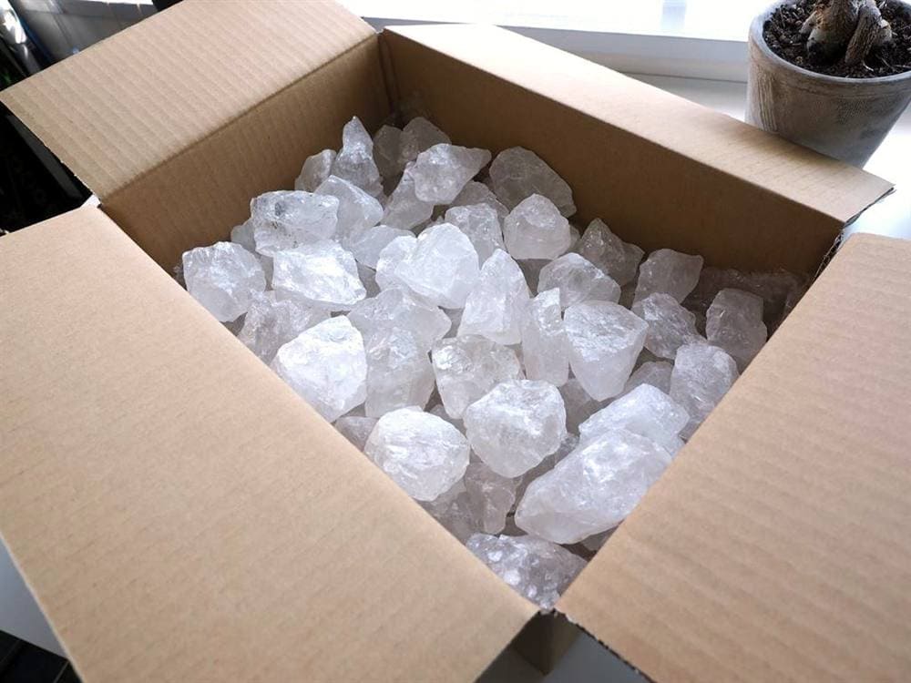 透明水晶ロッククリスタル マダガスカル産透明水晶 アイスデビル 水晶原石 ロッククリスタル