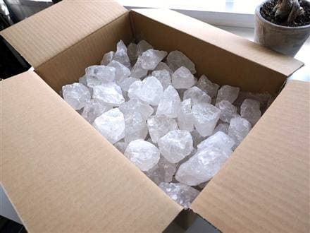 透明水晶ロッククリスタル マダガスカル産透明水晶 アイスデビル 水晶原石 ロッククリスタル