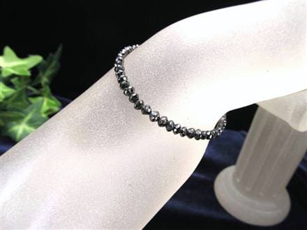 ブラックダイヤモンド ダイアモンド 金剛石 原石 ブレスレット