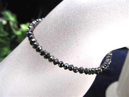 ブラックダイヤモンド ダイアモンド 金剛石 原石 ブレスレット