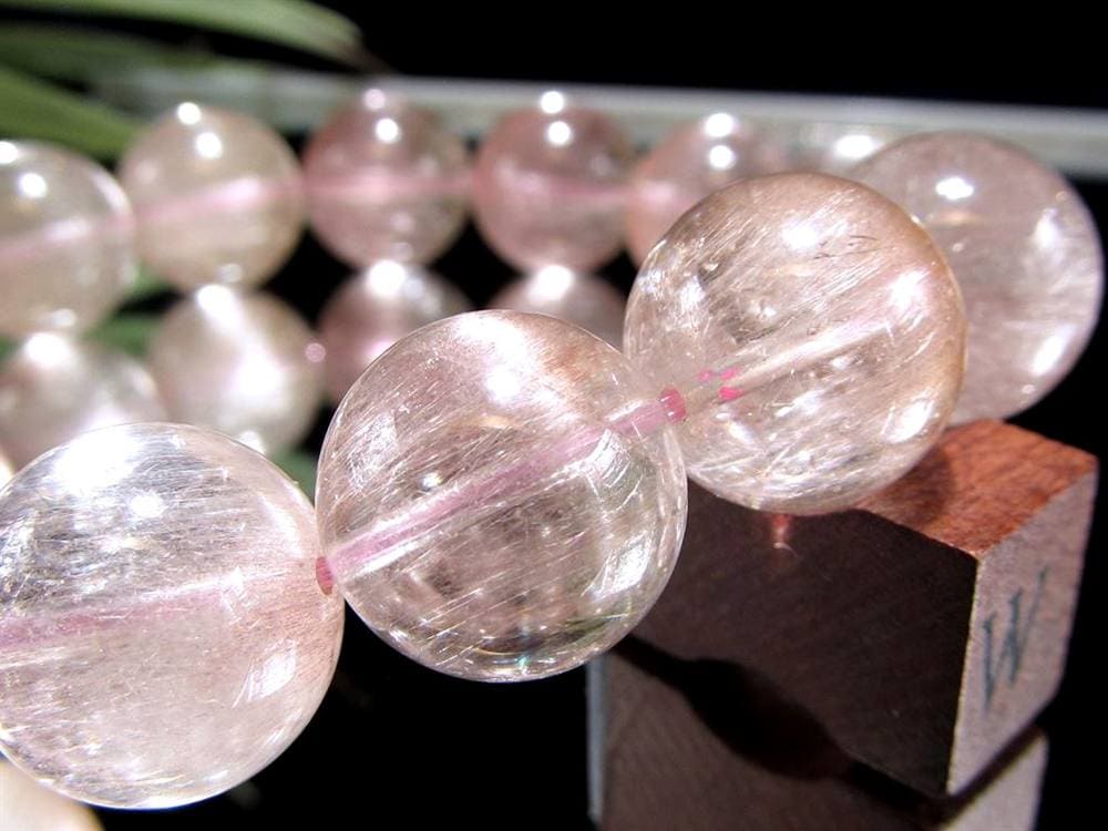 ルチルクォーツ ブレスレット サゲニティック ラビット サゲニティッククォーツ