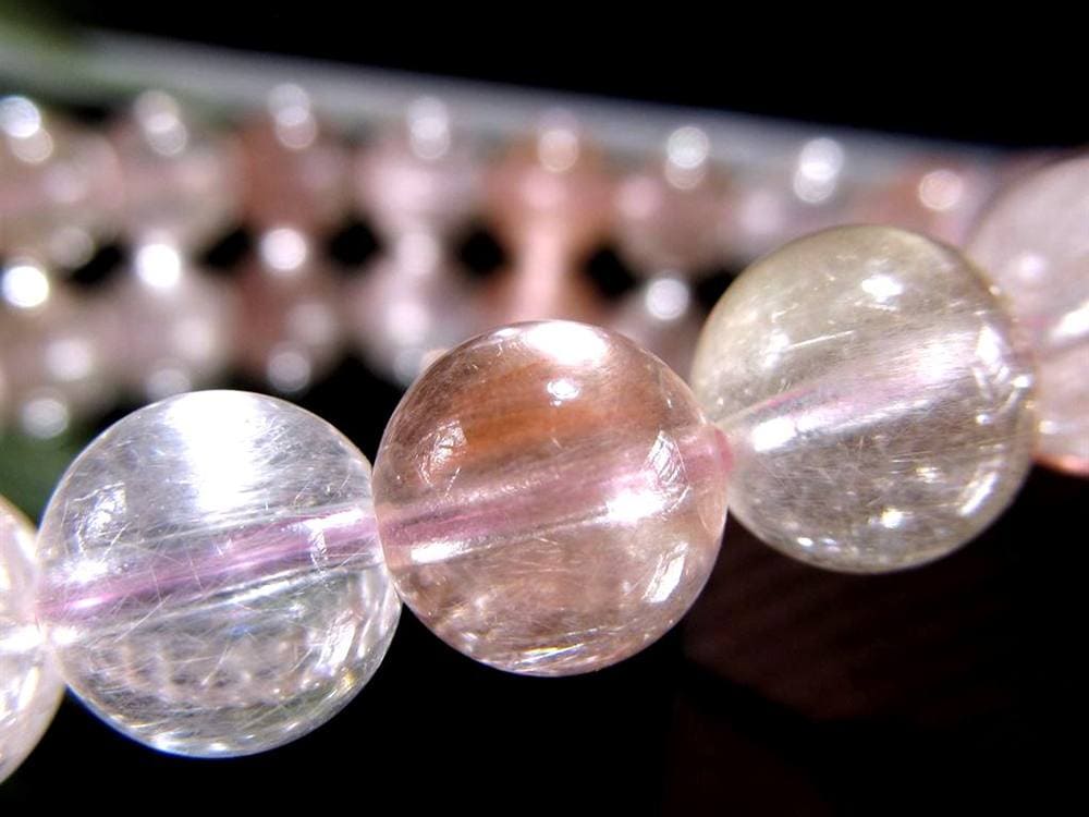 ルチルクォーツ ブレスレット サゲニティック ラビット サゲニティッククォーツ