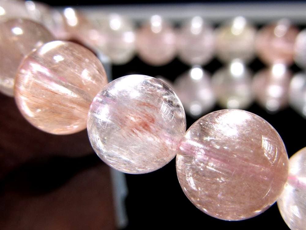 ルチルクォーツ ブレスレット サゲニティック ラビット サゲニティッククォーツ