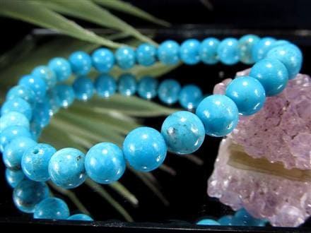 ターコイズ トルコ石 スリーピングビューティー ブレスレット 12月の誕生石