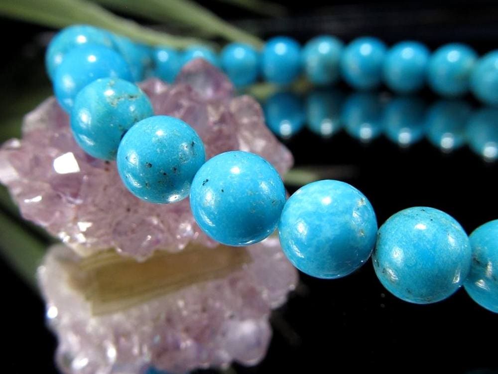 ターコイズ トルコ石 スリーピングビューティー ブレスレット 12月の誕生石