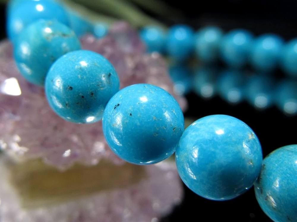 ターコイズ トルコ石 スリーピングビューティー ブレスレット 12月の誕生石