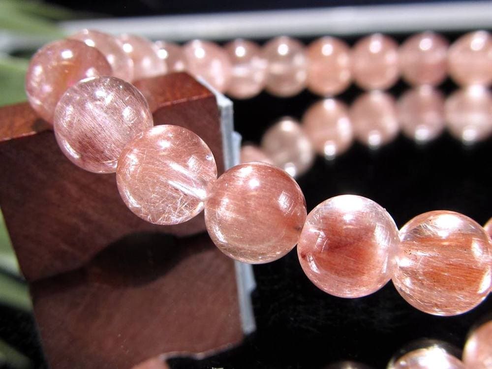 ルチルクォーツ ブレスレット サゲニティック ラビット サゲニティッククォーツ