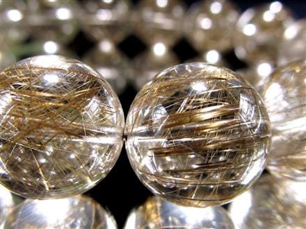 シルバールチル ルチルクォーツ ブレスレット シルバールチルクォーツ 二酸化チタン 仕事運