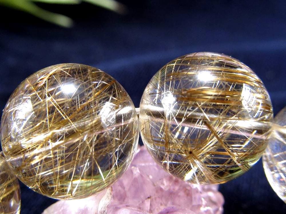 シルバールチル ルチルクォーツ ブレスレット シルバールチルクォーツ 二酸化チタン 仕事運