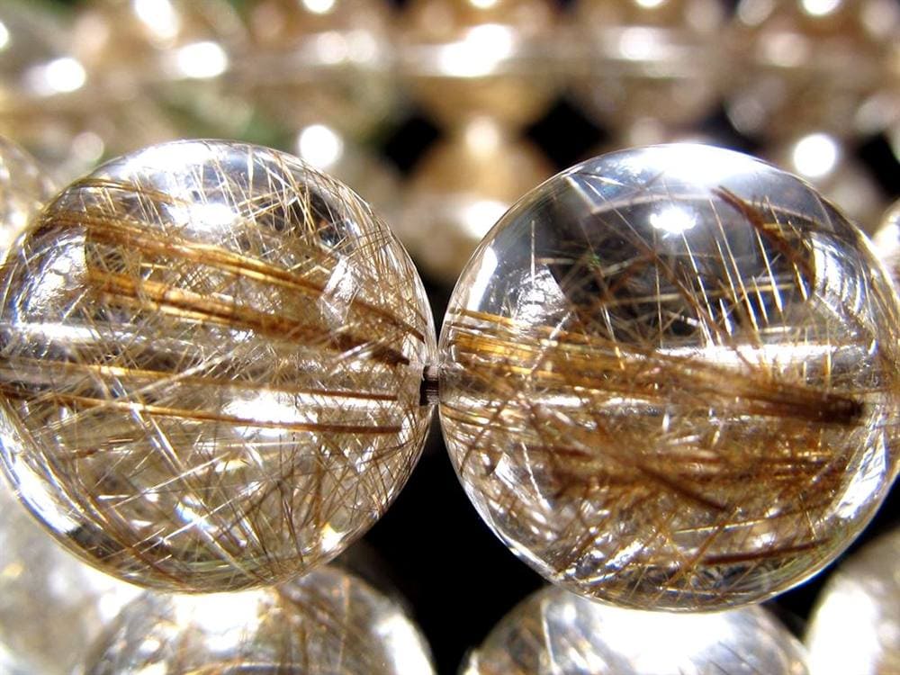 シルバールチル ルチルクォーツ ブレスレット シルバールチルクォーツ 二酸化チタン 仕事運