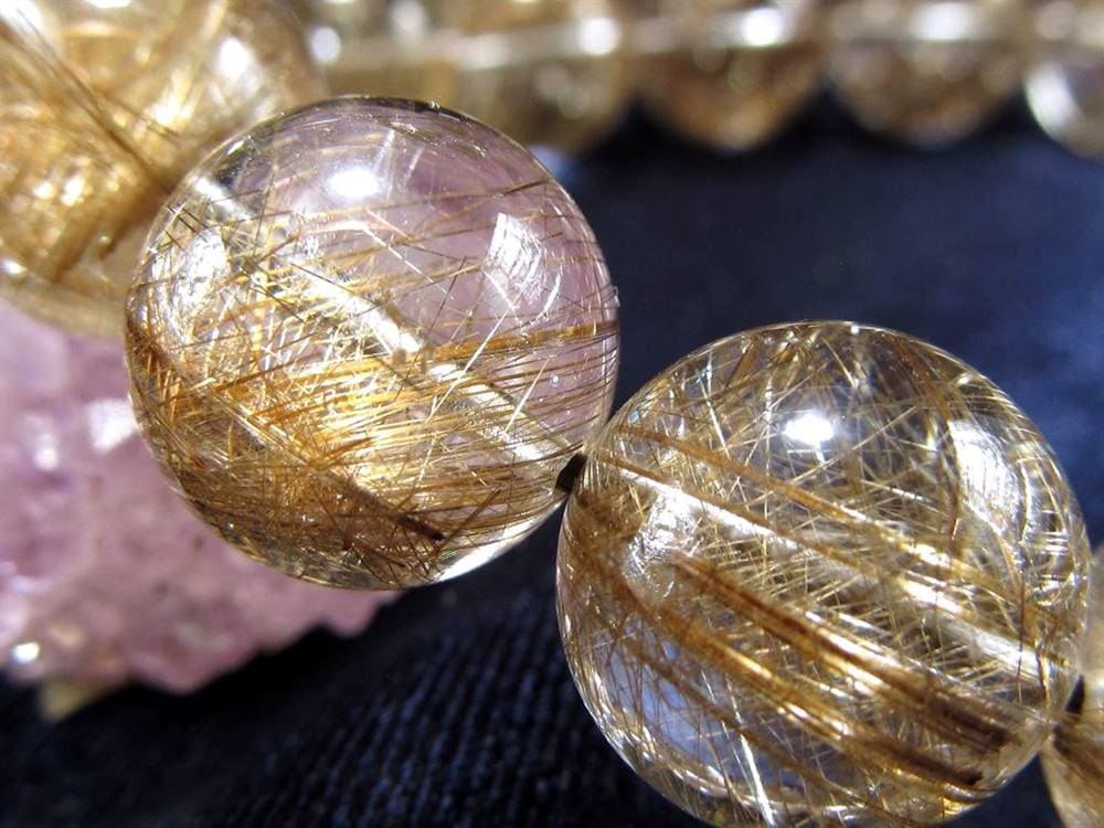 シルバールチル ルチルクォーツ ブレスレット シルバールチルクォーツ 二酸化チタン 仕事運