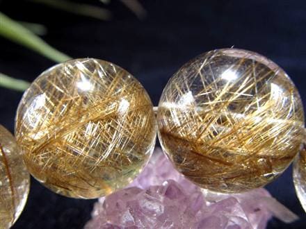 シルバールチル ルチルクォーツ ブレスレット シルバールチルクォーツ 二酸化チタン 仕事運