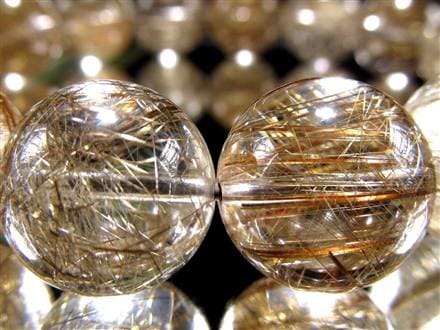 シルバールチル ルチルクォーツ ブレスレット シルバールチルクォーツ 二酸化チタン 仕事運