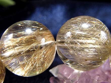 シルバールチル ルチルクォーツ ブレスレット シルバールチルクォーツ 二酸化チタン 仕事運