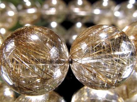 シルバールチル ルチルクォーツ ブレスレット シルバールチルクォーツ 二酸化チタン 仕事運