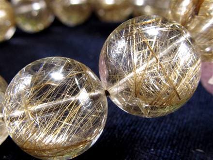 シルバールチル ルチルクォーツ ブレスレット シルバールチルクォーツ 二酸化チタン 仕事運