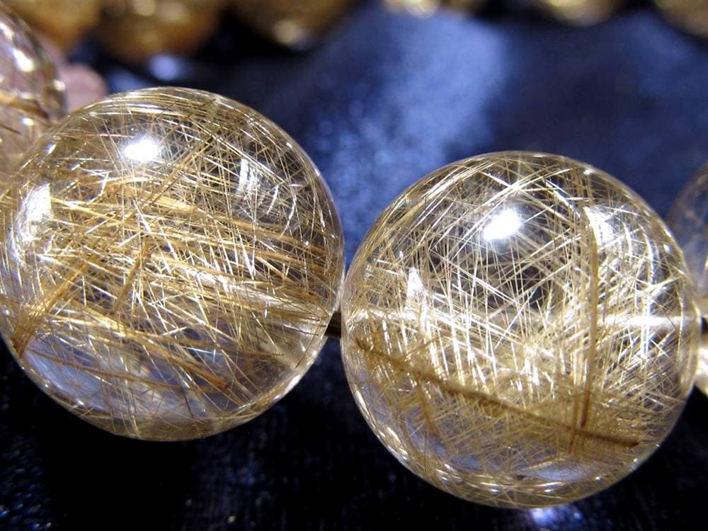 シルバールチル ルチルクォーツ ブレスレット シルバールチルクォーツ 二酸化チタン 仕事運