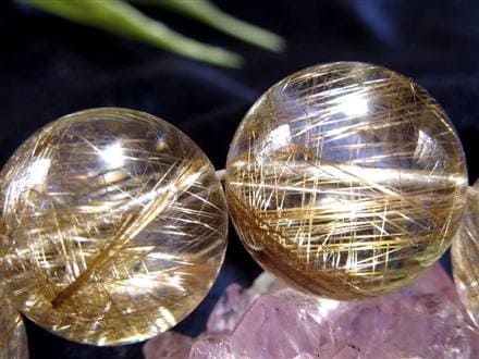 シルバールチル ルチルクォーツ ブレスレット シルバールチルクォーツ 二酸化チタン 仕事運