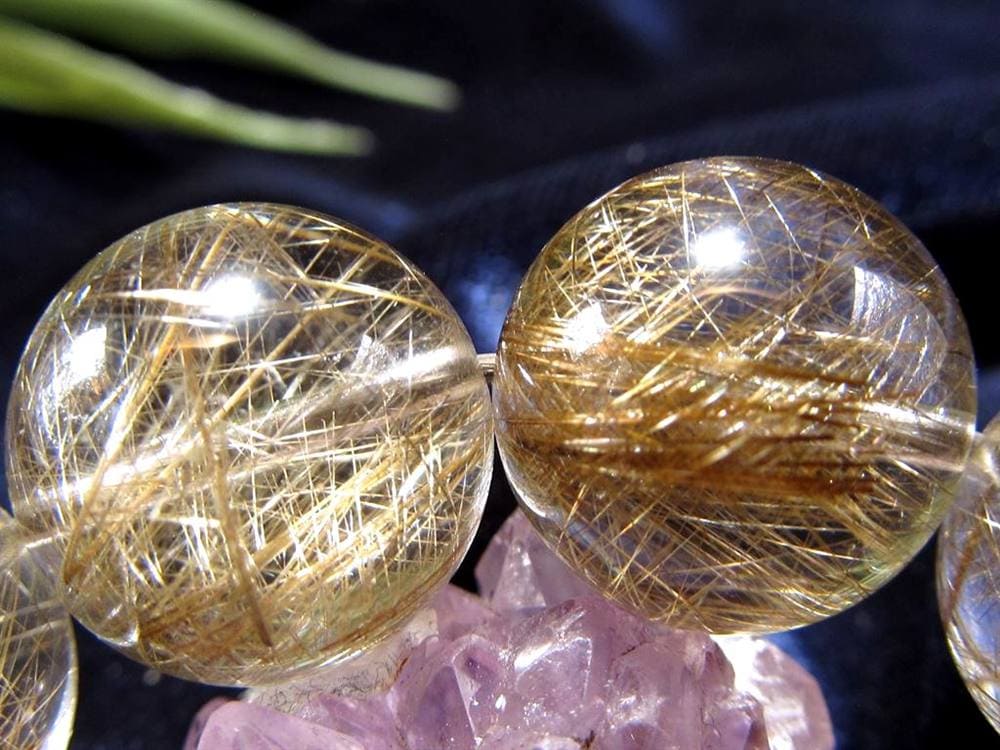 シルバールチル ルチルクォーツ ブレスレット シルバールチルクォーツ 二酸化チタン 仕事運