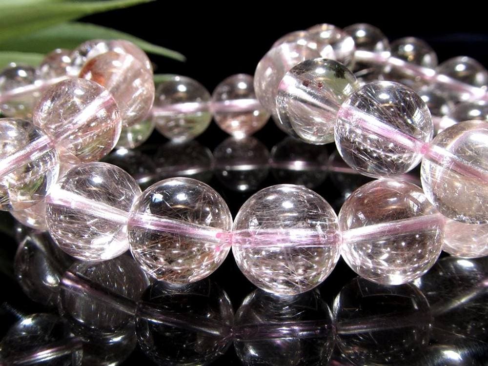 ルチルクォーツ ブレスレット サゲニティック ラビット サゲニティッククォーツ