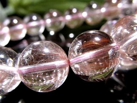 ルチルクォーツ ブレスレット サゲニティック ラビット サゲニティッククォーツ