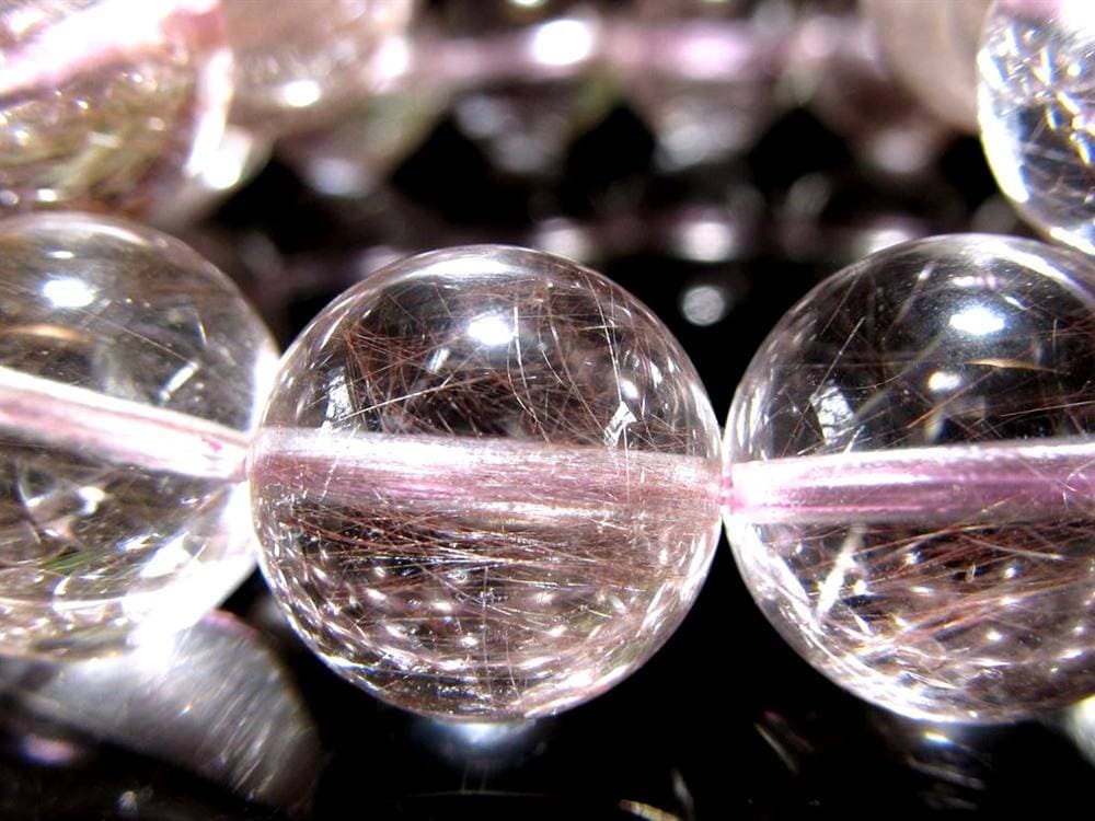 ルチルクォーツ ブレスレット サゲニティック ラビット サゲニティッククォーツ