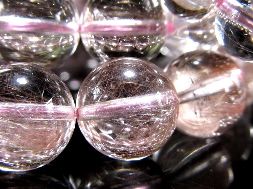 ルチルクォーツ ブレスレット サゲニティック ラビット サゲニティッククォーツ