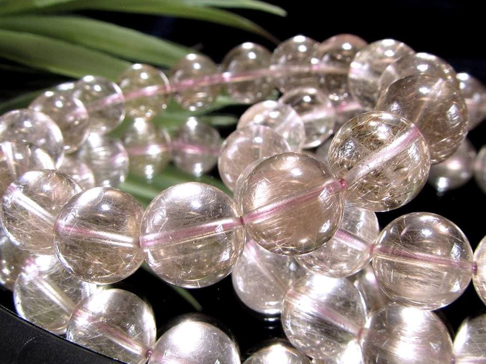 ルチルクォーツ ブレスレット サゲニティック ラビット サゲニティッククォーツ