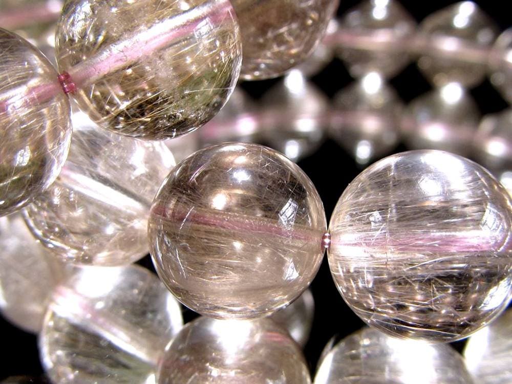 ルチルクォーツ ブレスレット サゲニティック ラビット サゲニティッククォーツ