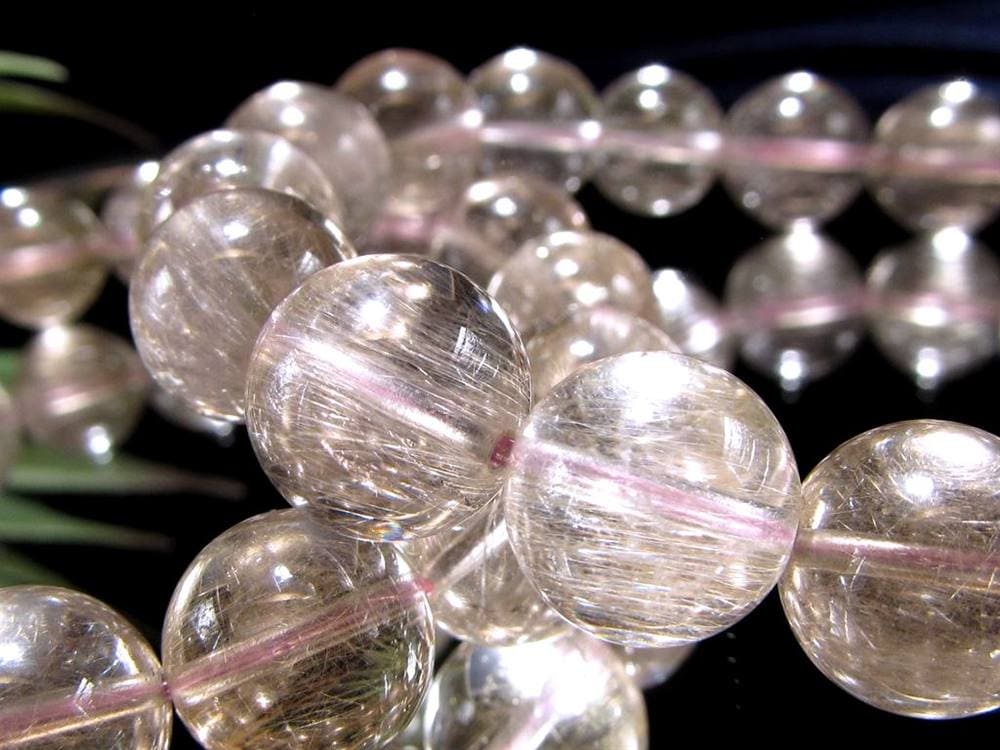 ルチルクォーツ ブレスレット サゲニティック ラビット サゲニティッククォーツ