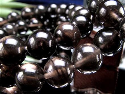 オブシディアン 黒曜石 ブレスレット クリストバライト 和田峠産