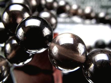 オブシディアン 黒曜石 ブレスレット クリストバライト 和田峠産