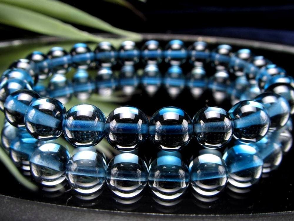 ブルートパーズ ロンドンブルートパーズ ブレスレット 黄玉 誕生石