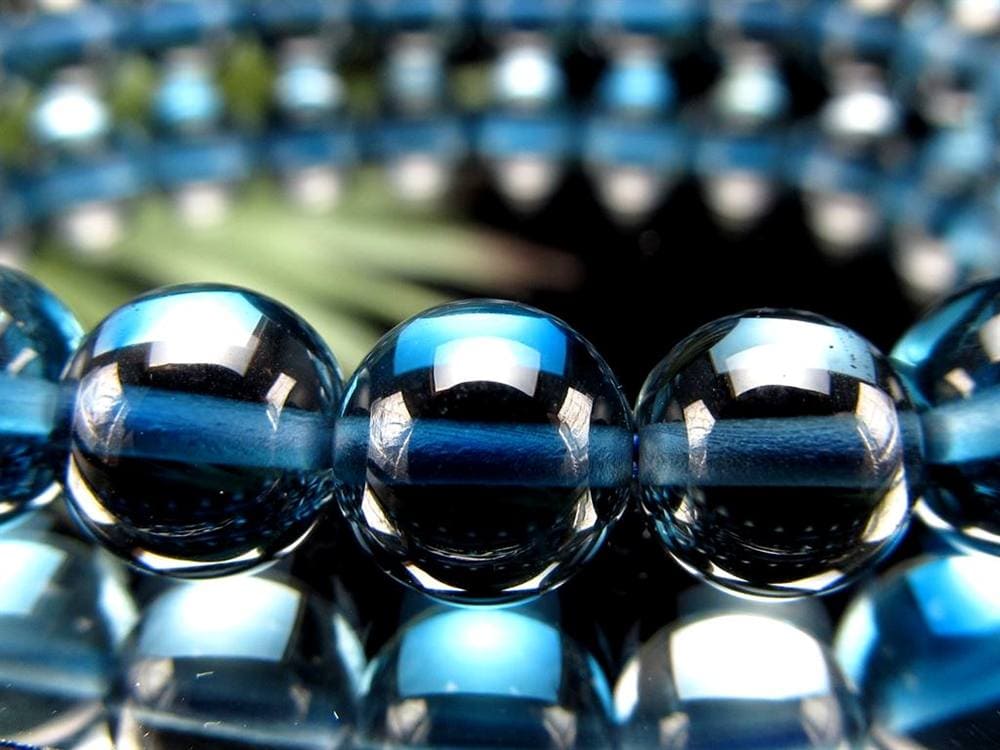 ブルートパーズ ロンドンブルートパーズ ブレスレット 黄玉 誕生石