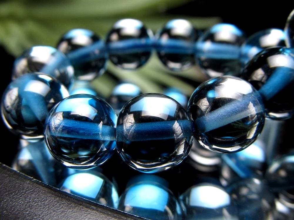 ブルートパーズ ロンドンブルートパーズ ブレスレット 黄玉 誕生石