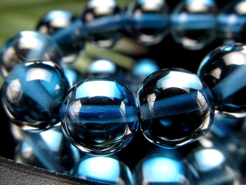 ブルートパーズ ロンドンブルートパーズ ブレスレット 黄玉 誕生石