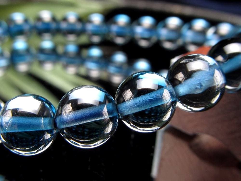 ブルートパーズ ロンドンブルートパーズ ブレスレット 黄玉 誕生石