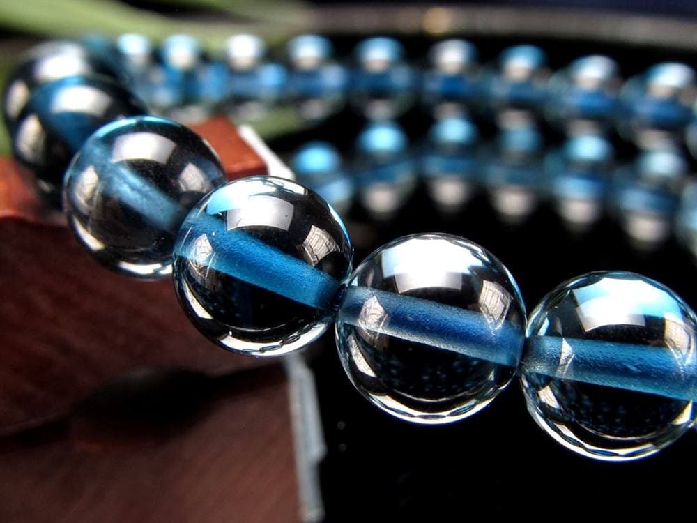 ブルートパーズ ロンドンブルートパーズ ブレスレット 黄玉 誕生石