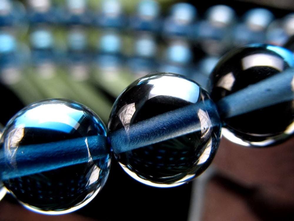 ブルートパーズ ロンドンブルートパーズ ブレスレット 黄玉 誕生石