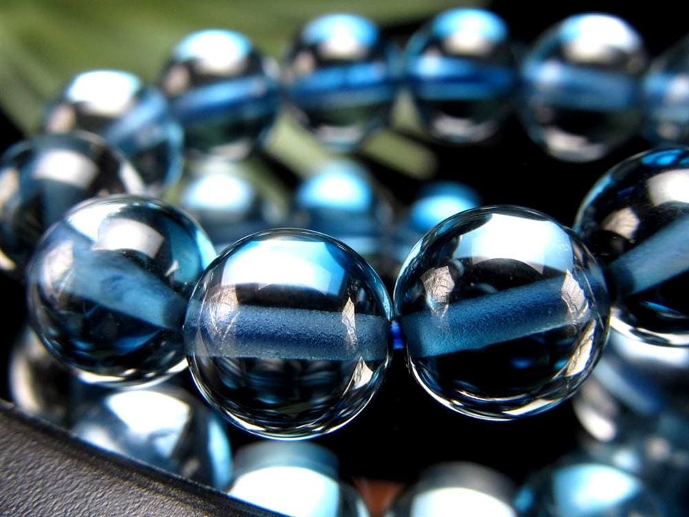 ブルートパーズ ロンドンブルートパーズ ブレスレット 黄玉 誕生石