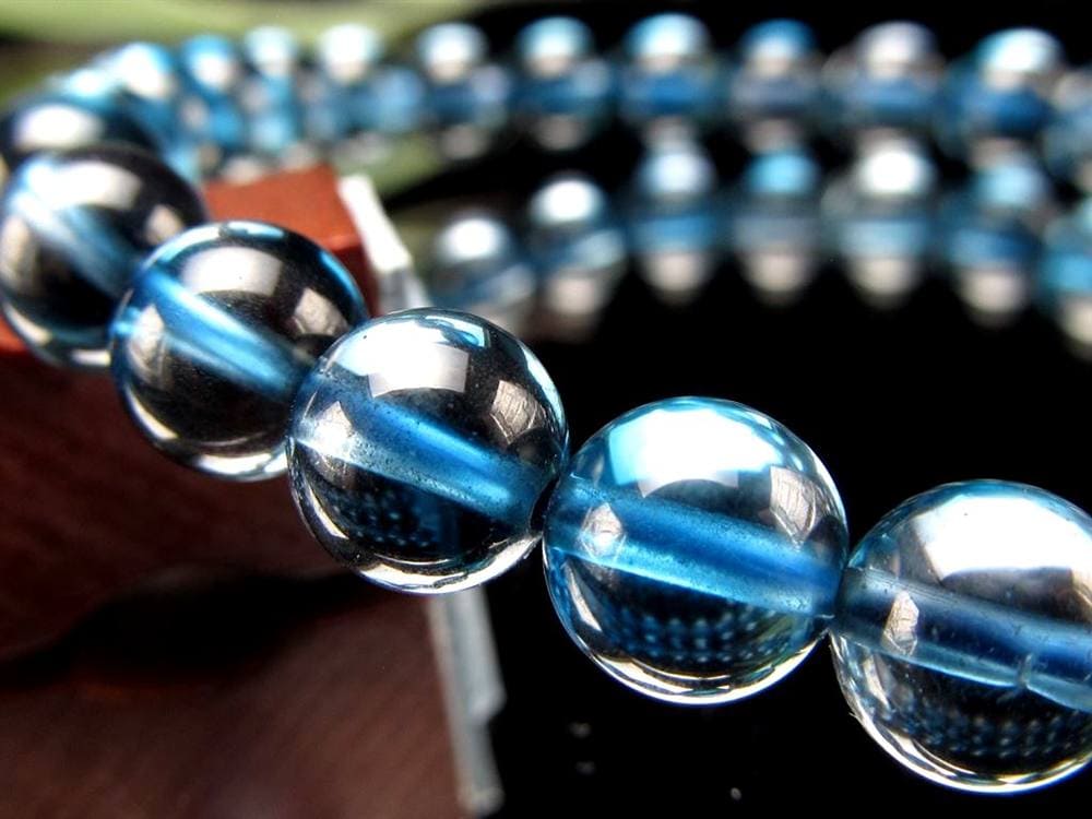 ブルートパーズ ロンドンブルートパーズ ブレスレット 黄玉 誕生石