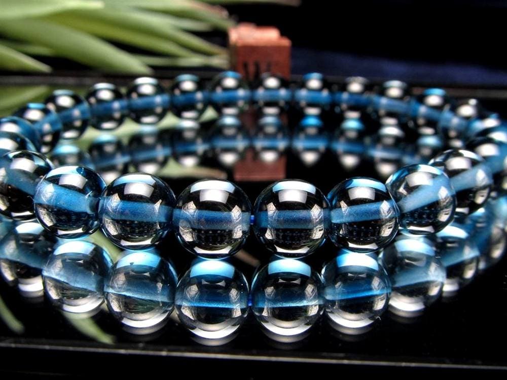 ブルートパーズ ロンドンブルートパーズ ブレスレット 黄玉 誕生石