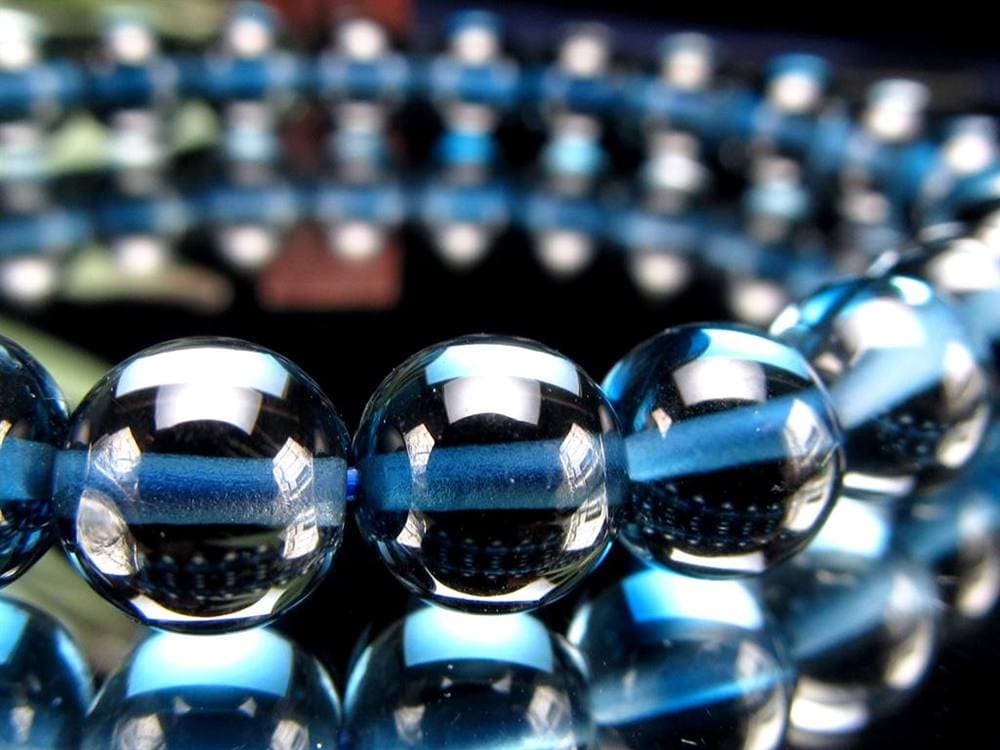 ブルートパーズ ロンドンブルートパーズ ブレスレット 黄玉 誕生石