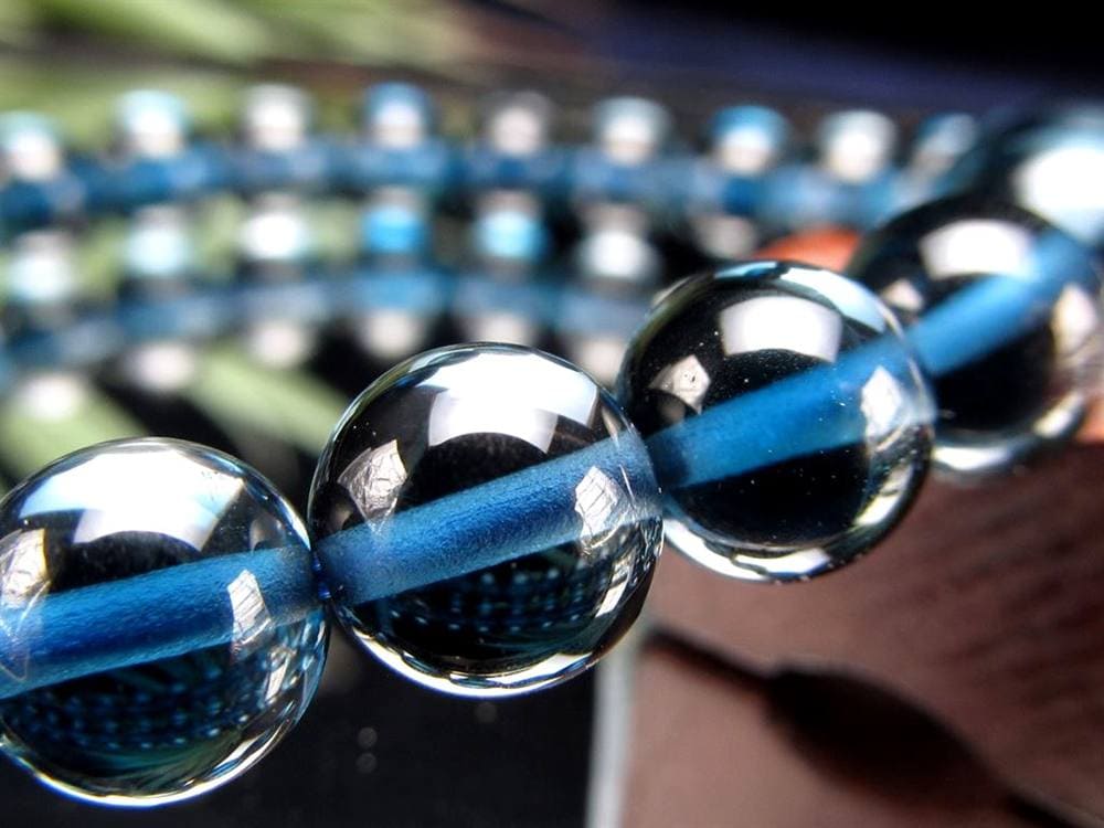 ブルートパーズ ロンドンブルートパーズ ブレスレット 黄玉 誕生石