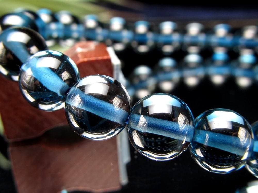 ブルートパーズ ロンドンブルートパーズ ブレスレット 黄玉 誕生石